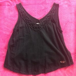 Hollister v cut tank top